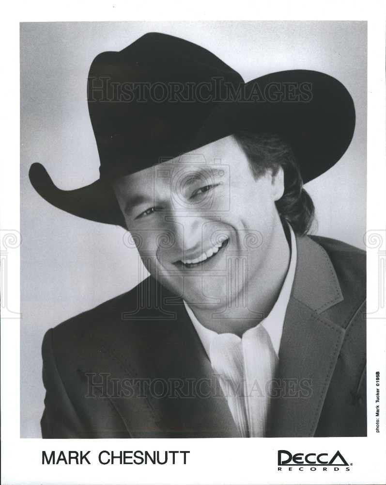 1995 Press Photo Mark Chesnutt American singer - Historic Images
