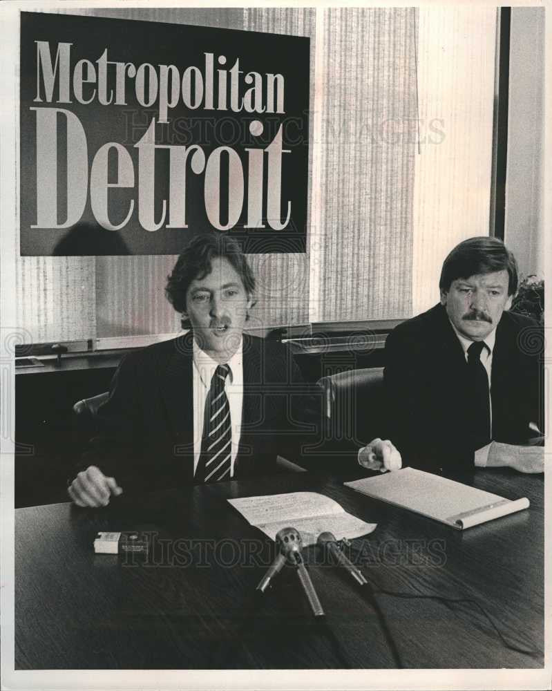 1983 Press Photo metro politician - Historic Images