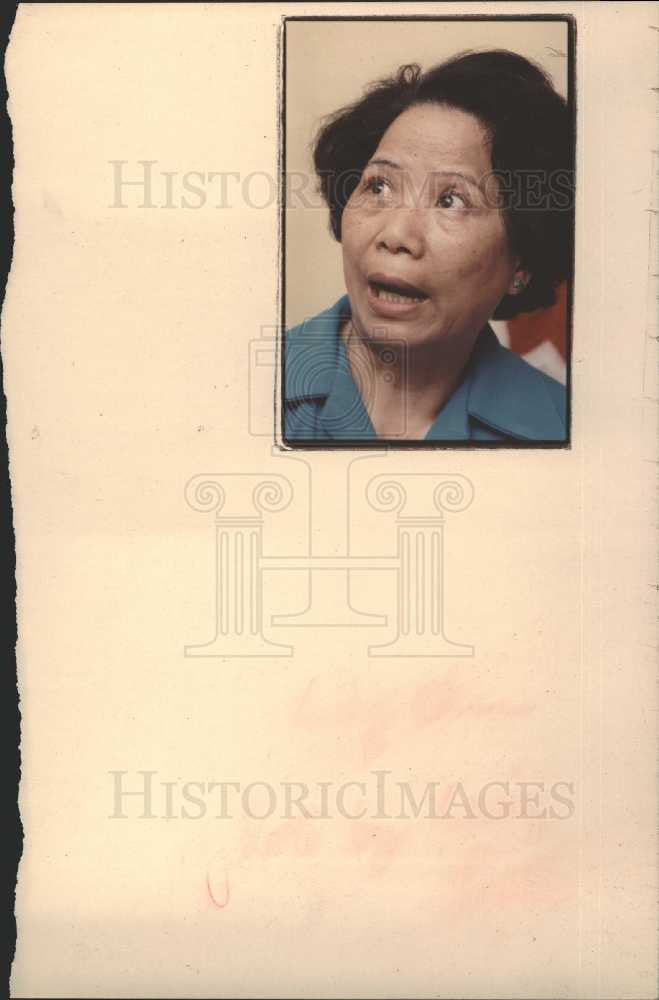1983 Press Photo Lily Chin - Historic Images