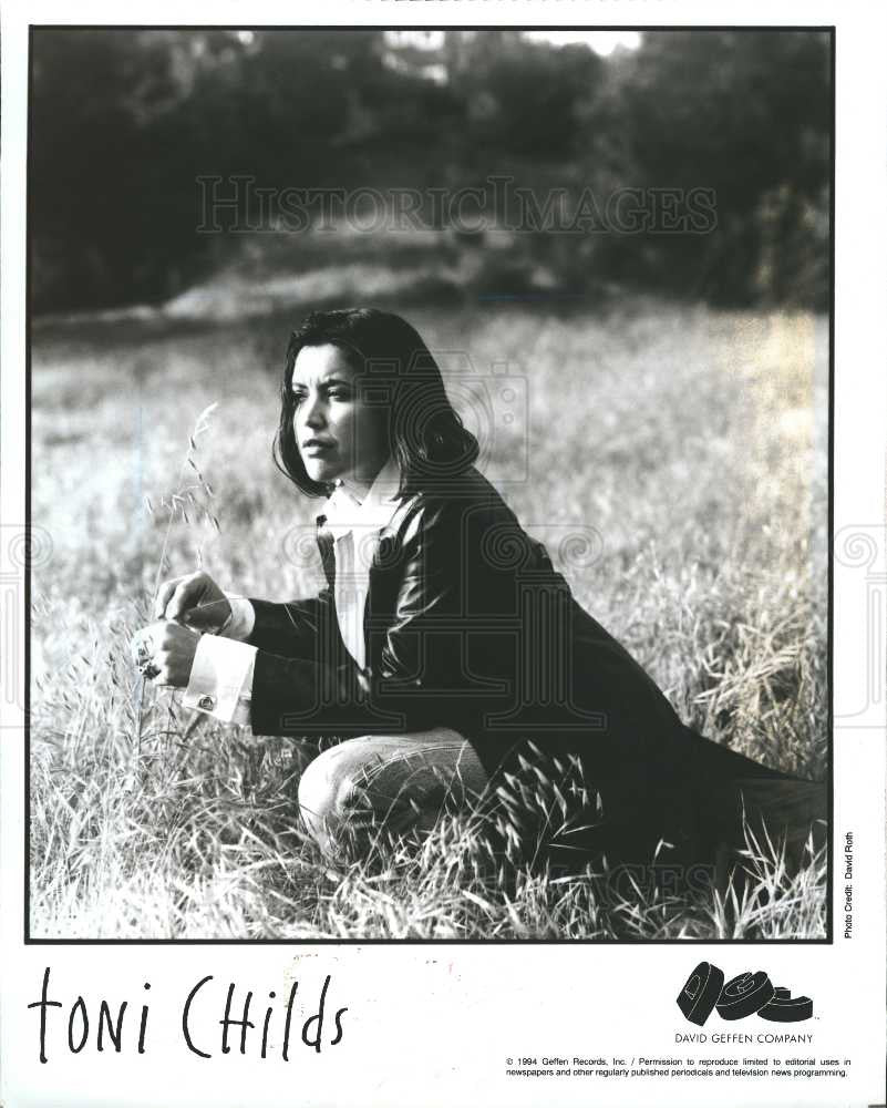 Press Photo Toni Childs Orange California - Historic Images