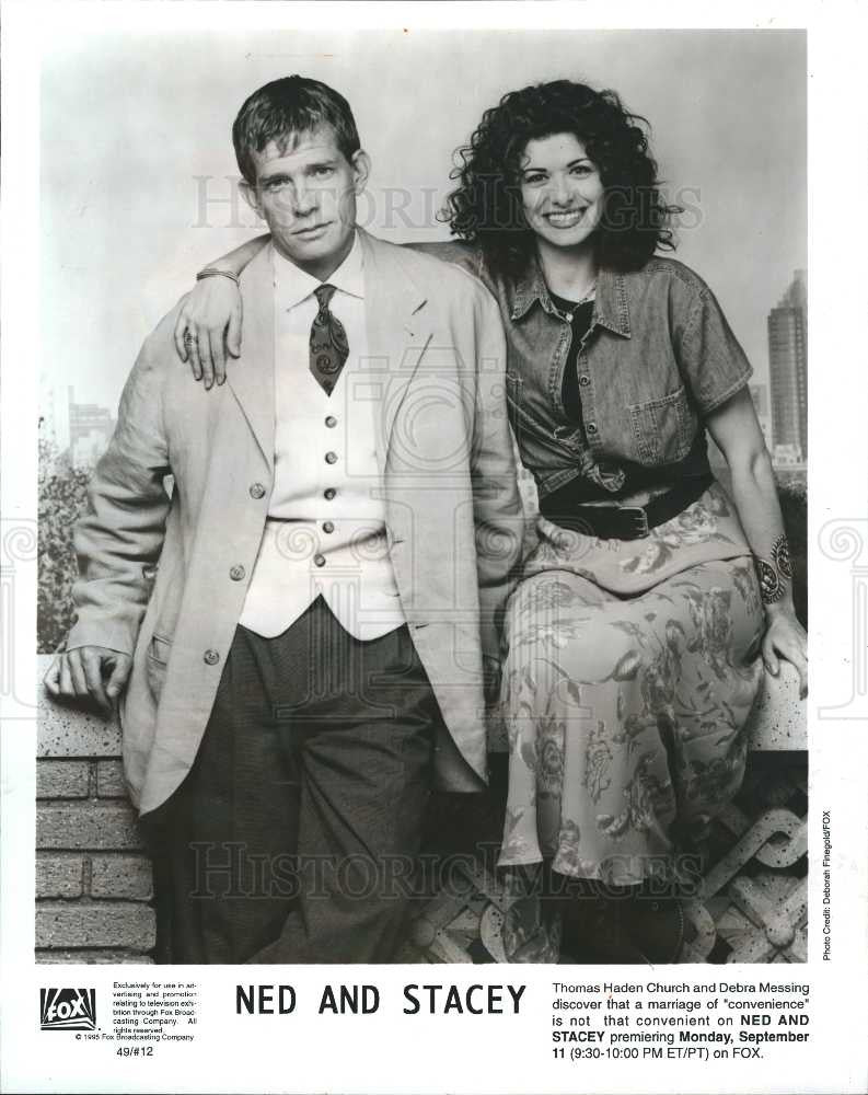 1995 Press Photo Thomas Haden Church American actor - Historic Images