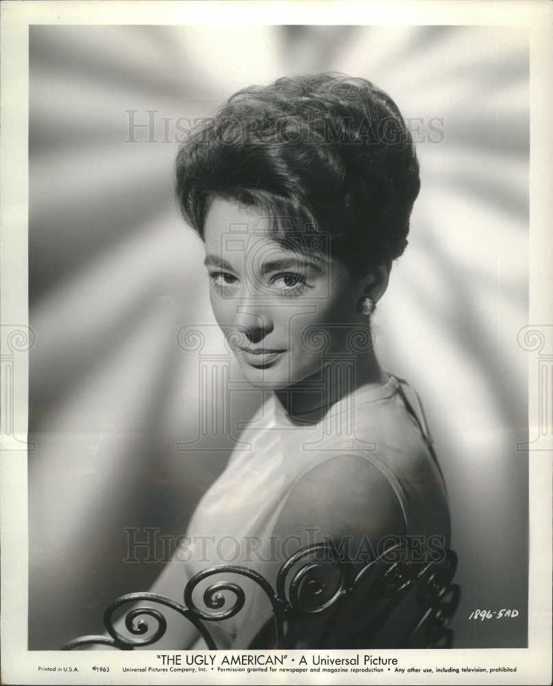 1964 Press Photo Sandra Church Actress Ugly American - Historic Images