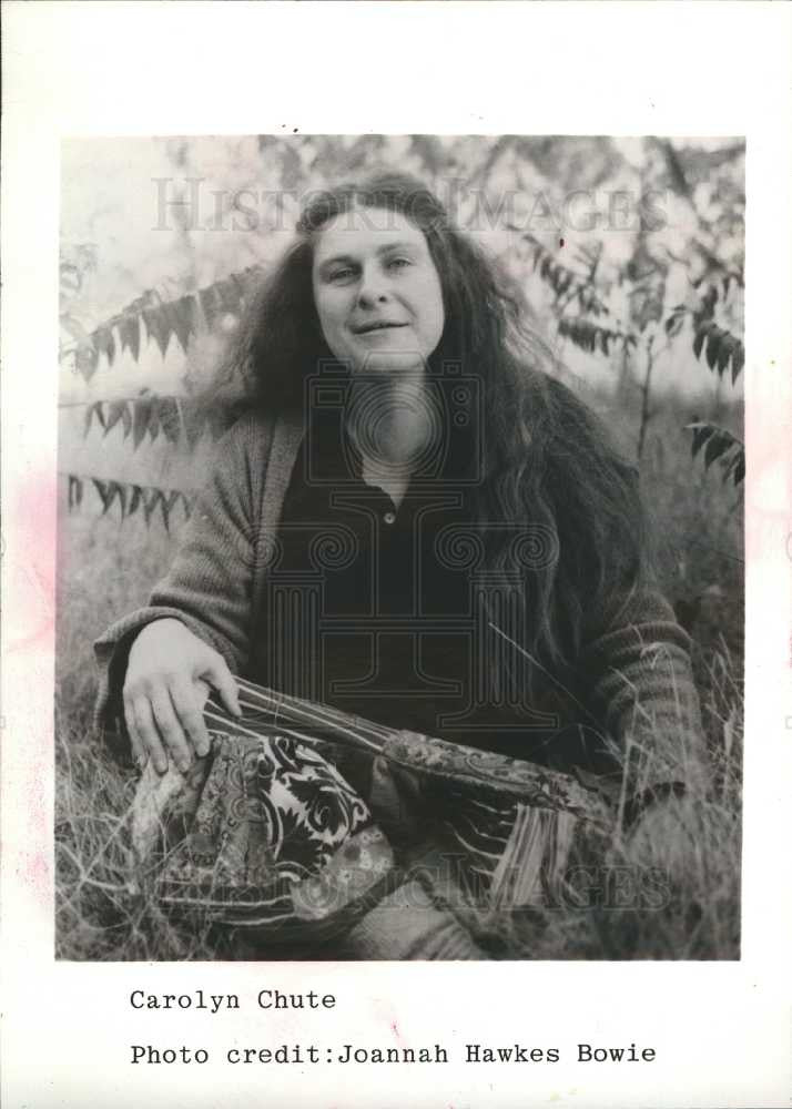 1988 Press Photo Carolyn Chute, writer - Historic Images