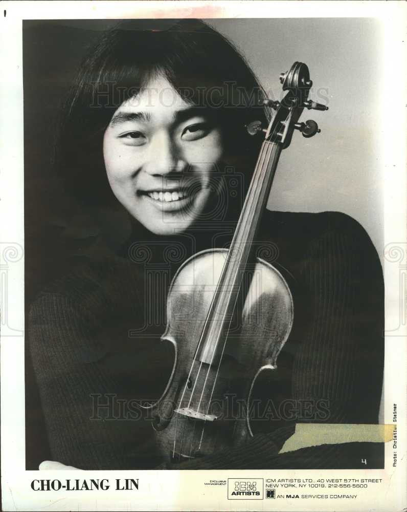 1980 Press Photo Cho-Liang Lin - Violinist - Historic Images