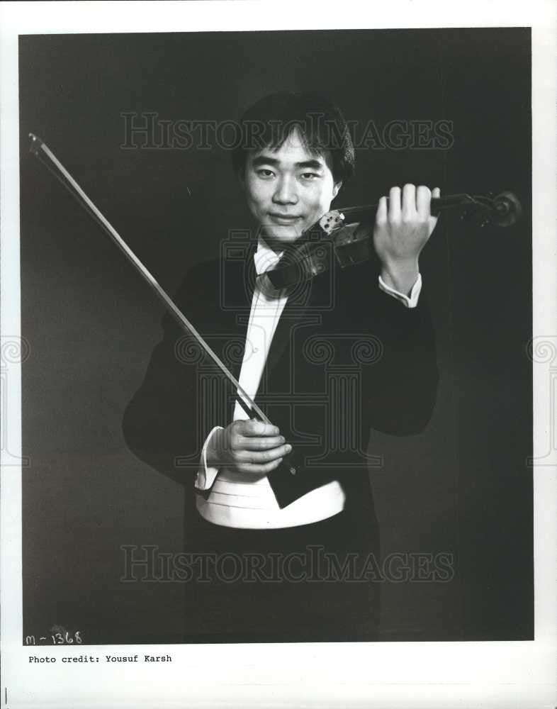 1988 Press Photo Cho-Liang Lin American violinist - Historic Images