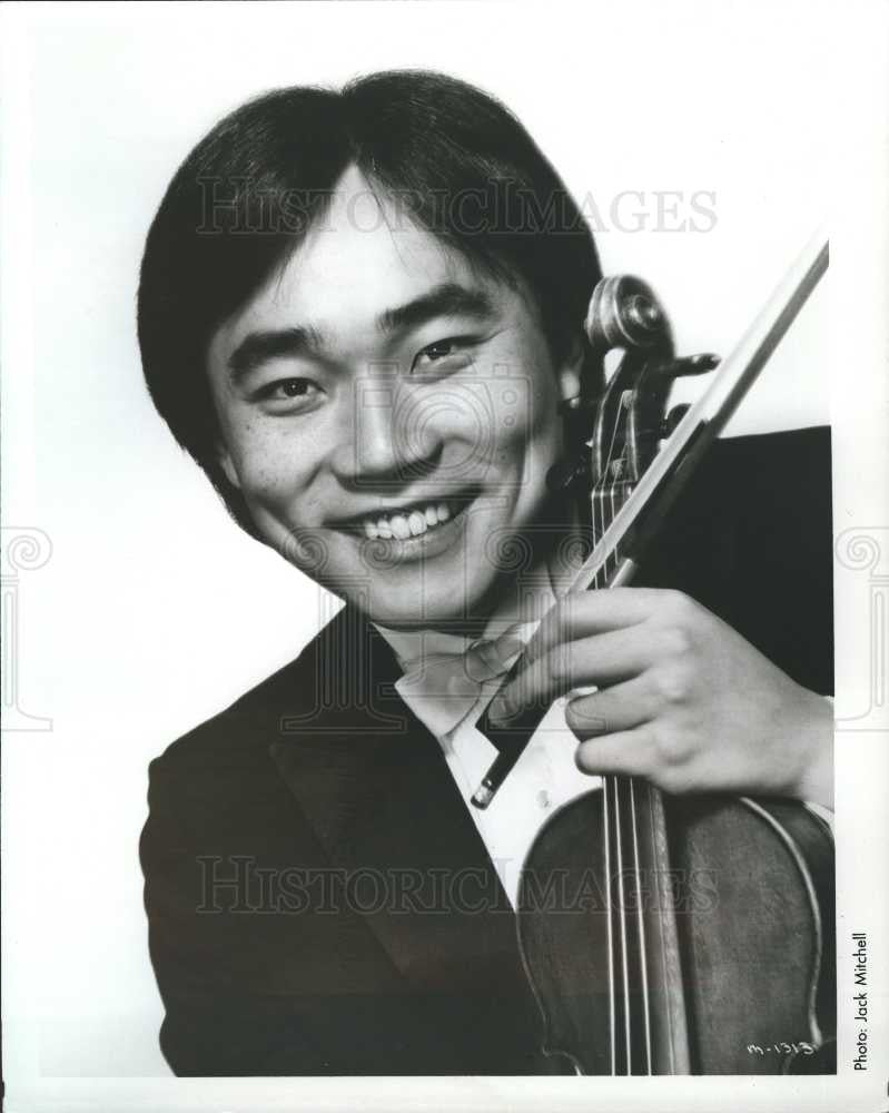 Press Photo Cho-Liang Lin violinist music - Historic Images