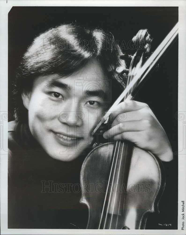 1989 Press Photo Cho-Liang Lin American violinist - Historic Images