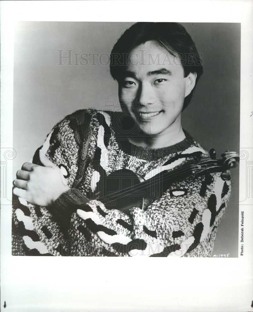 1989 Press Photo Cho-Liang Lin Violinist - Historic Images