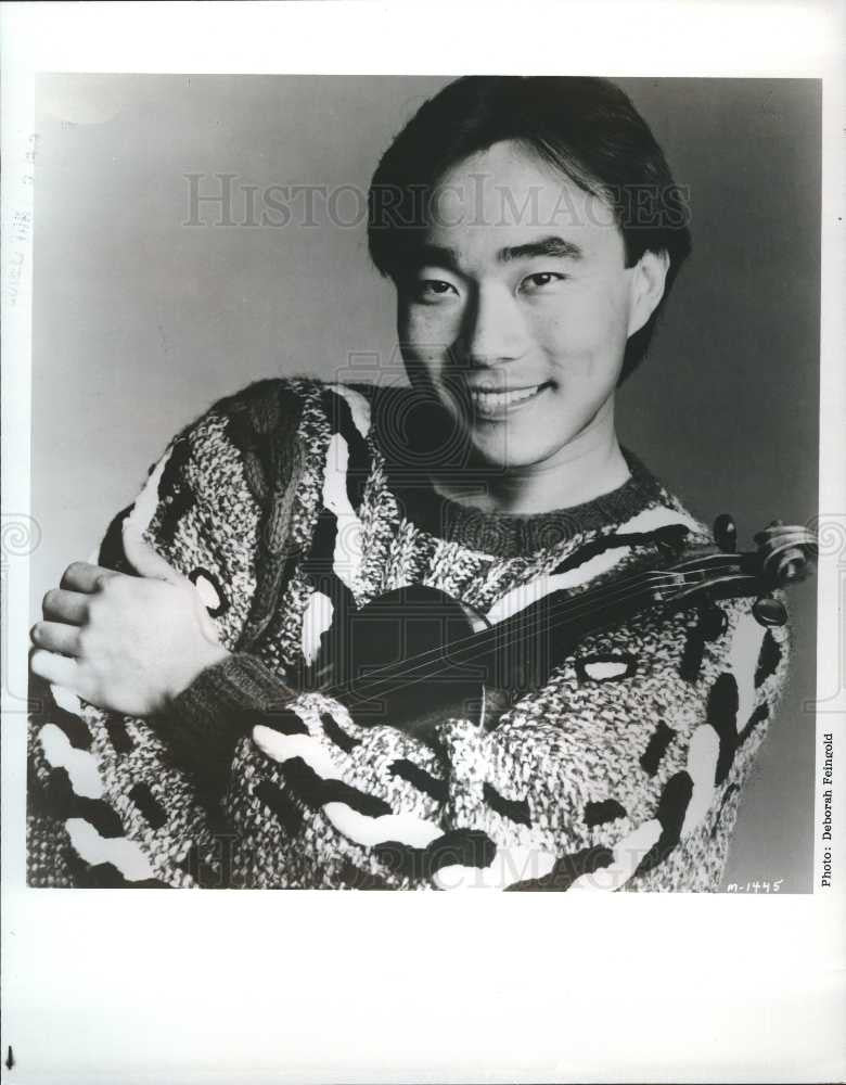 1989 Press Photo Chc-Liang Lin Violinist - Historic Images