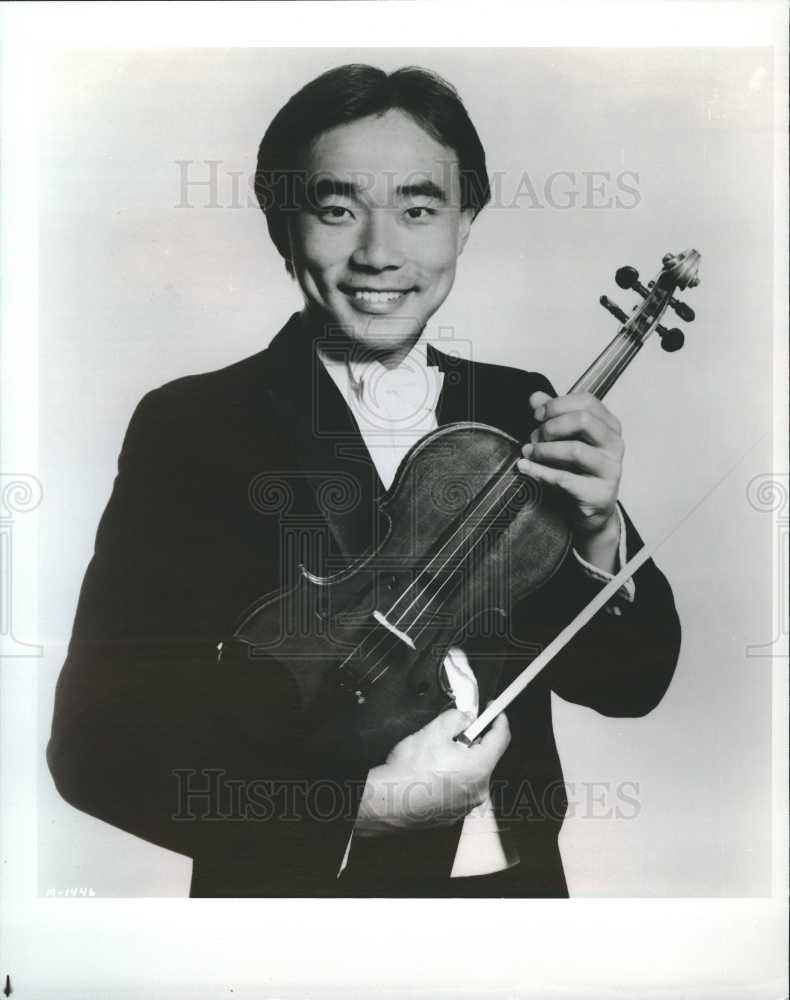 1989 Press Photo violinist violin music - Historic Images