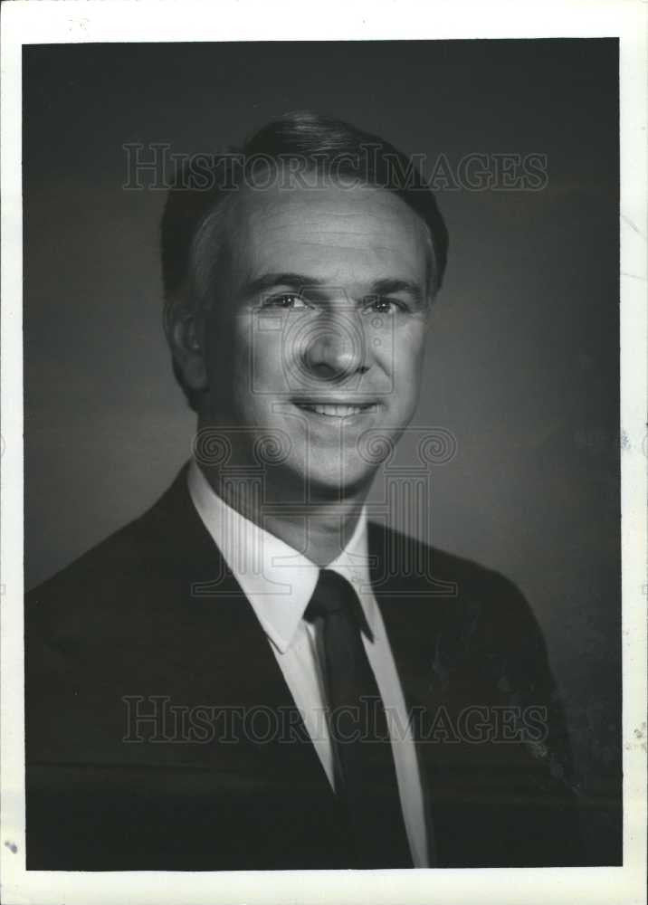 1986 Press Photo Dick Chrysler Michigan Republican - Historic Images