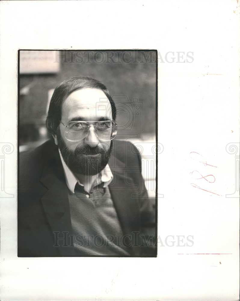 1984 Press Photo WMXD-FM, programmer Paul Christy - Historic Images