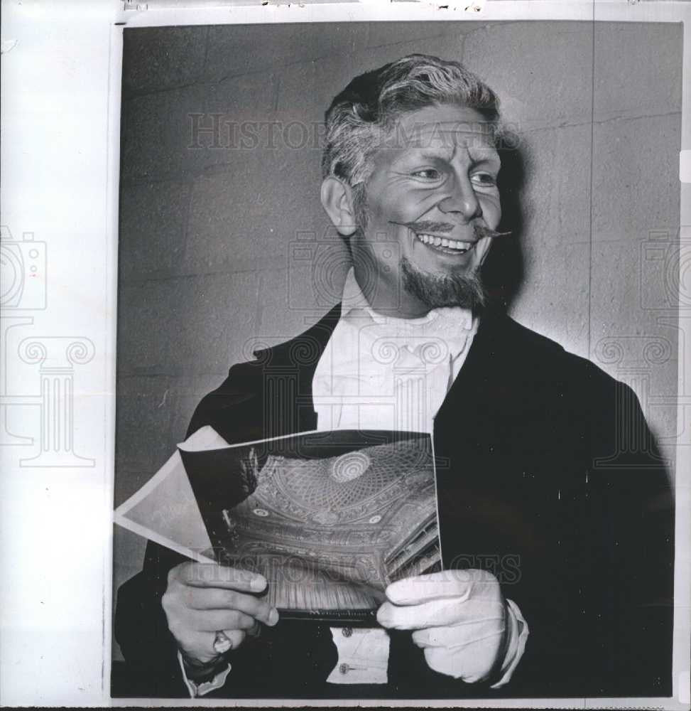1963 Press Photo Rusell Christopher opera singer met - Historic Images