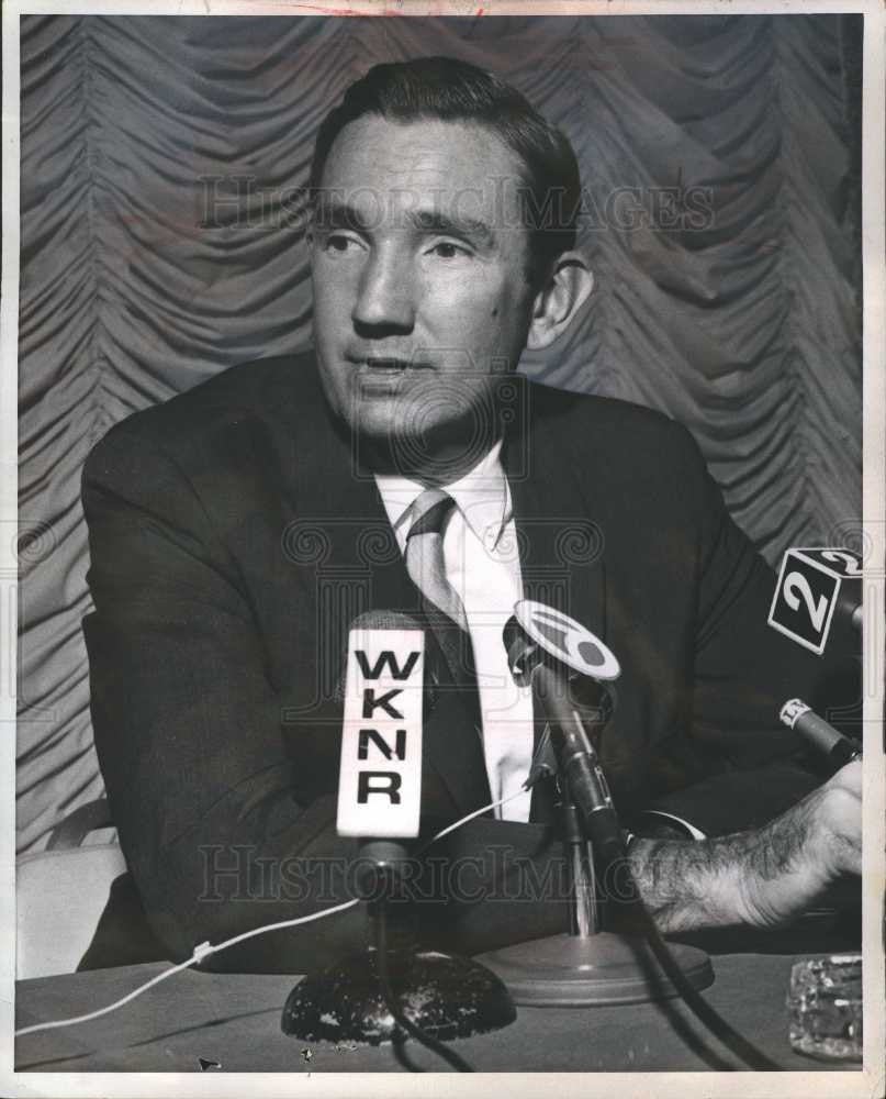 1967 Press Photo Ramsey Clark Lawyer Attorney General - Historic Images