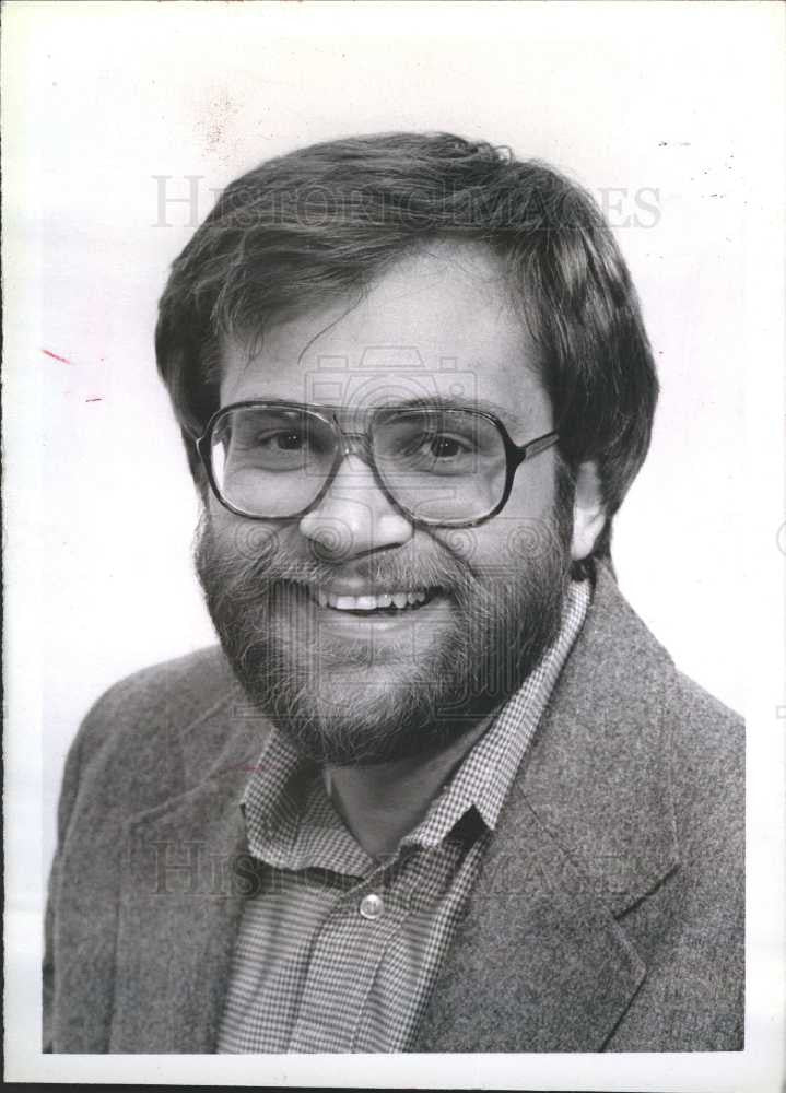 1979 Press Photo Mike Clark, journalist - Historic Images