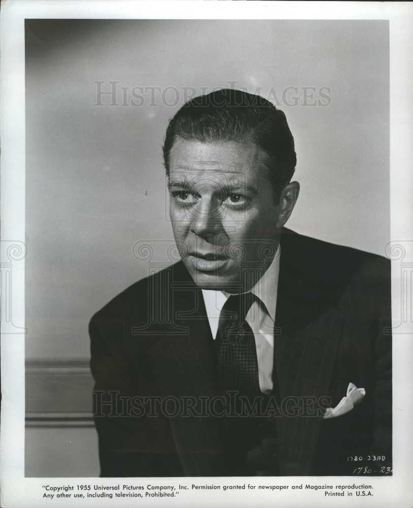 1955 Press Photo Kendall Clark The Shrike Dr. Bellman - Historic Images