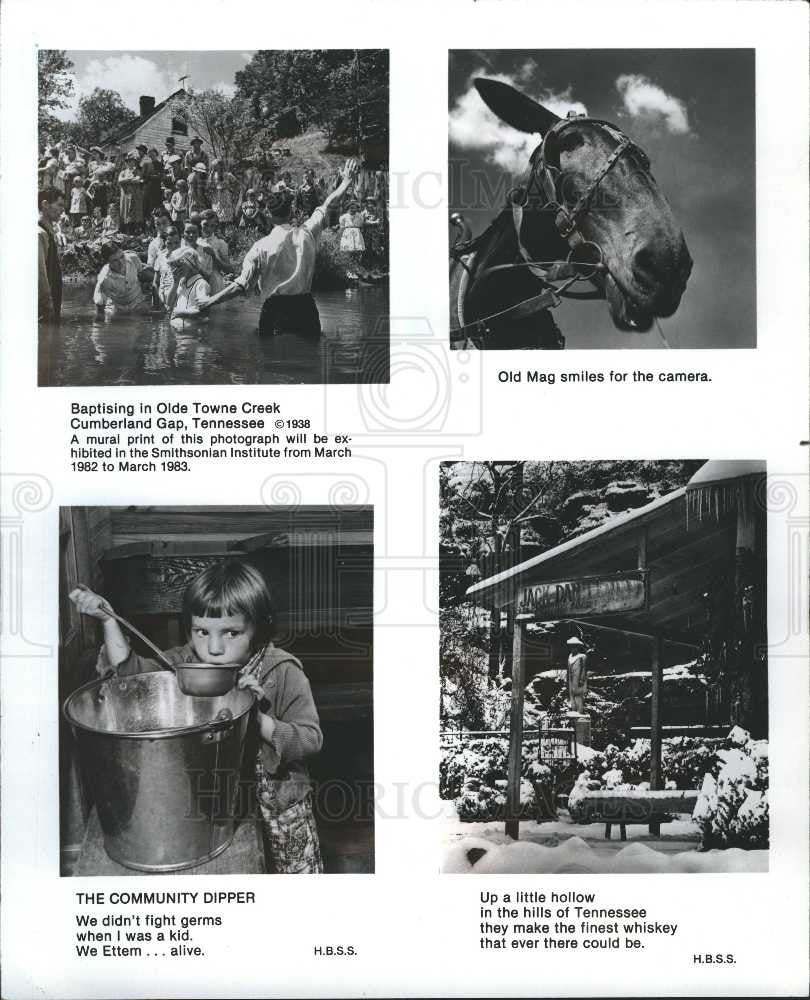 1989 Press Photo Olde Towne Creek Mag Ettem Tennessee - Historic Images