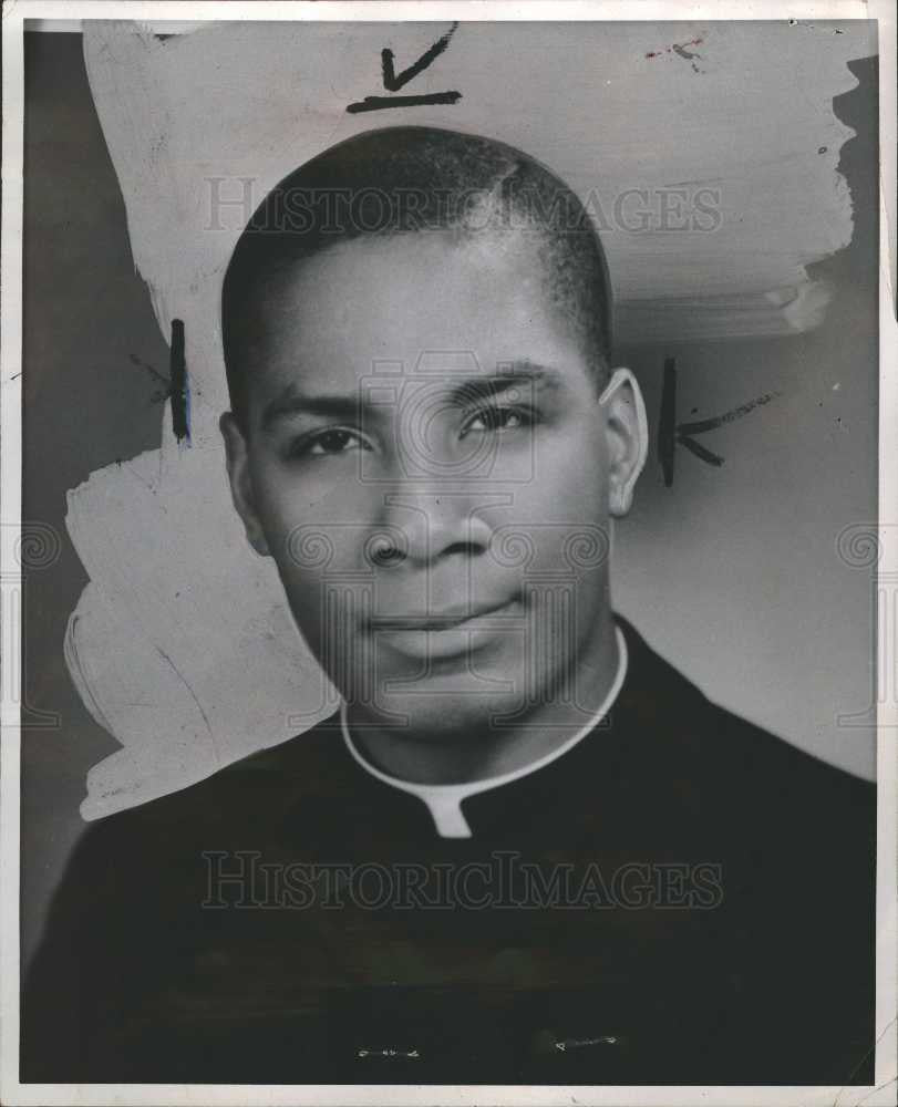 1964 Press Photo Rev. Donald Clark - Historic Images