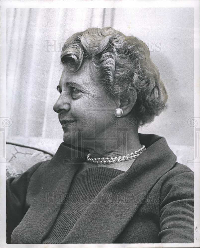 1960 Press Photo Mrs. Albert (Ethel) Cobo - Historic Images