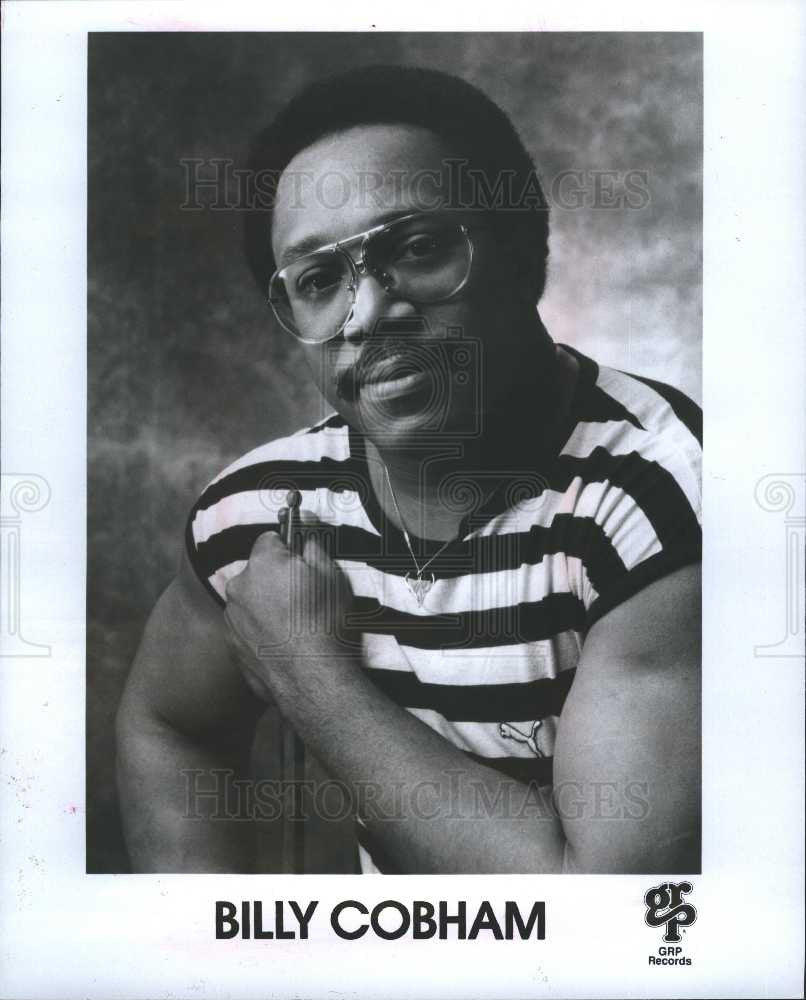 1986 Press Photo WilliamC Cobham Jazz Drummer Composer - Historic Images