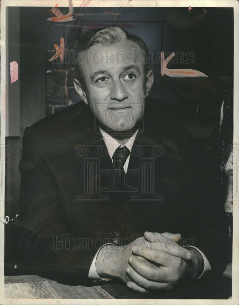 1969 Press Photo virginian lee j cobb actor nbc - Historic Images