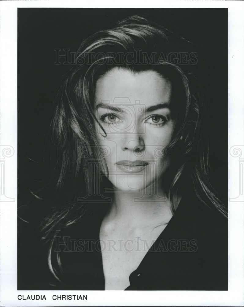 Press Photo Claudia Christian actress musician - Historic Images