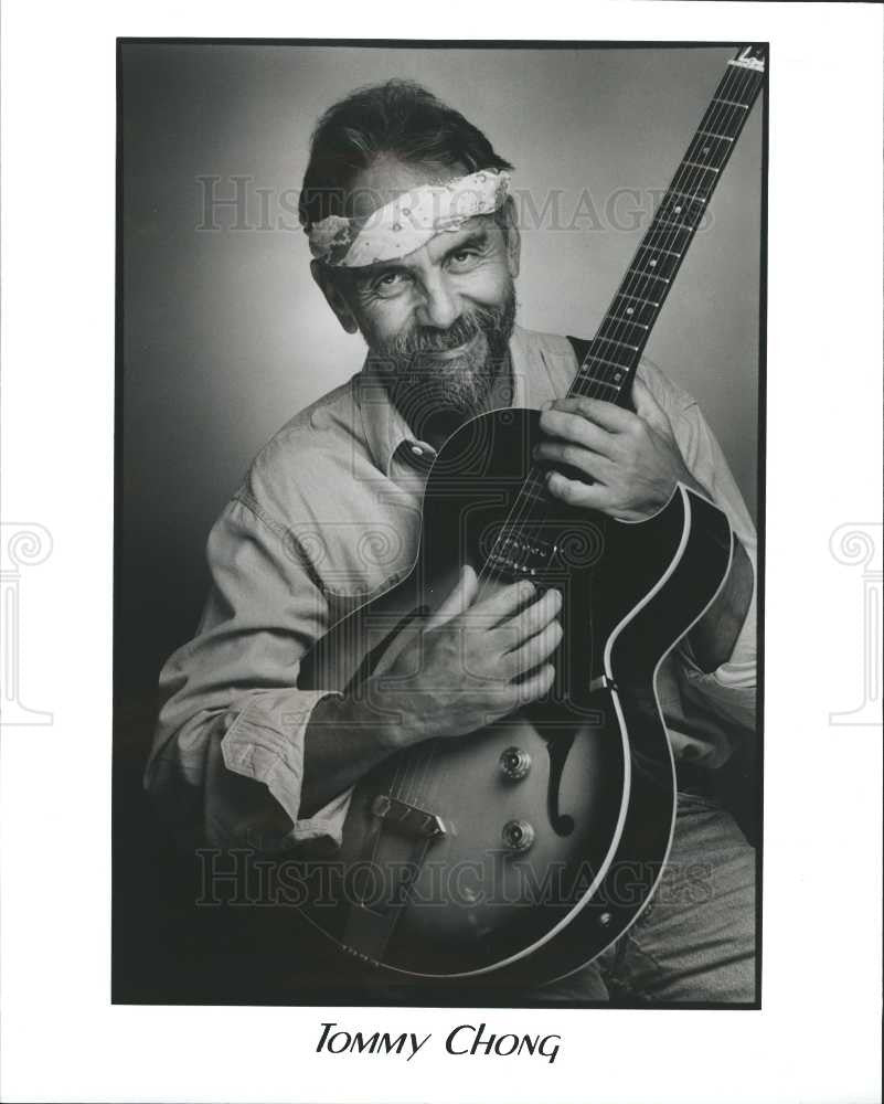 1997 Press Photo Tommy Chong comedian actor musician - Historic Images