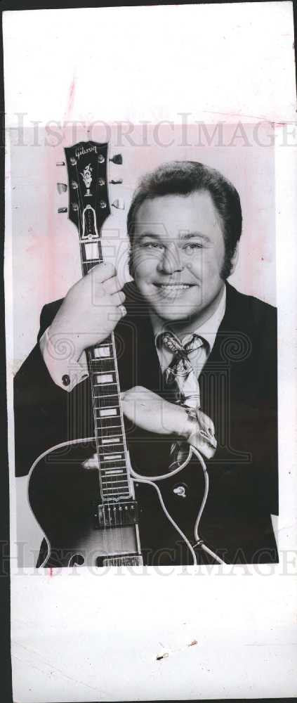 1972 Press Photo Roy Clark American country musician - Historic Images