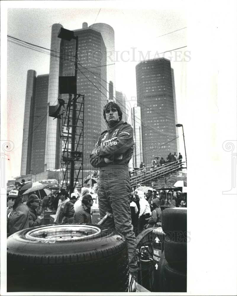 1983 Press Photo Cheever Race Driver - Historic Images