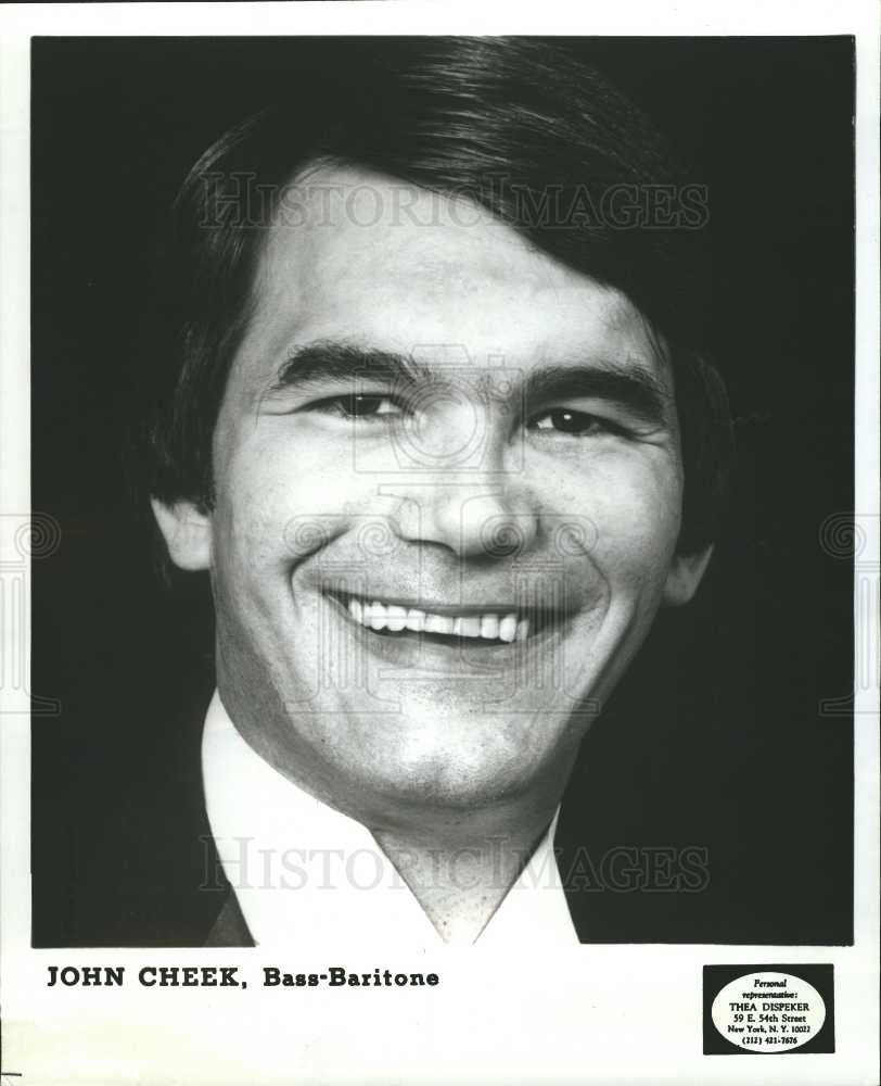 1983 Press Photo Michigan Opera   John Cheek - Historic Images