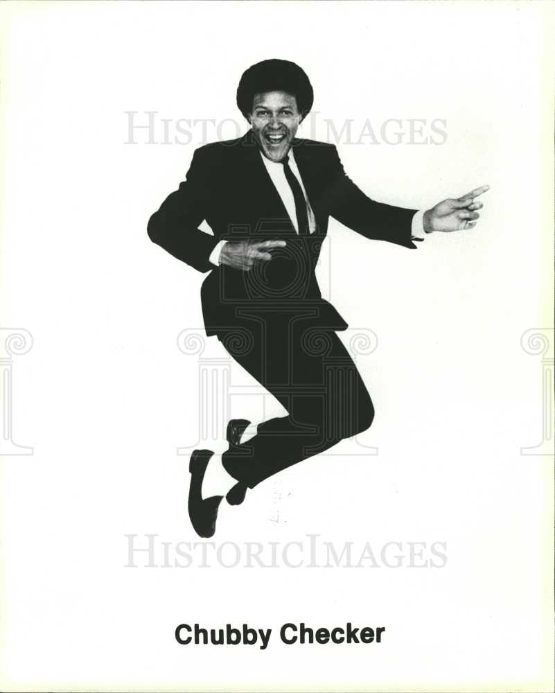 Press Photo Chubby Checker Twist - Historic Images