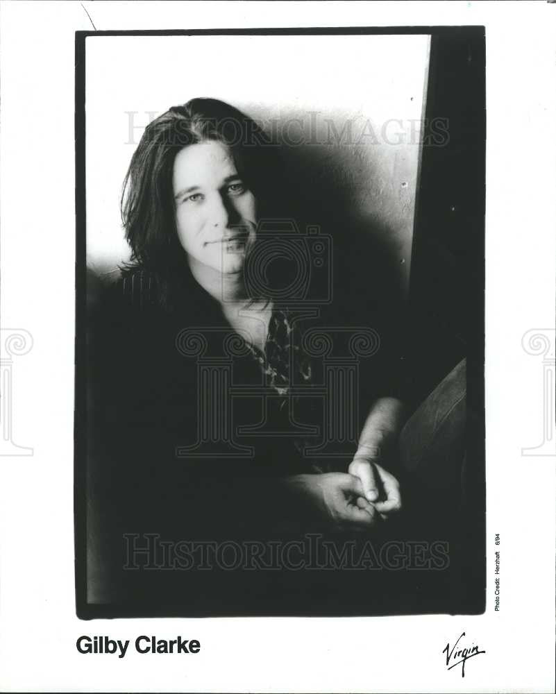 1994 Press Photo Gilby Clarke Guitarist - Historic Images