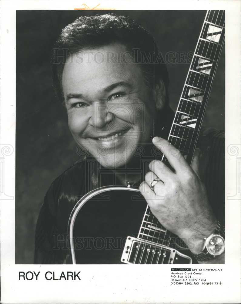 1993 Press Photo Roy Clark, musician - Historic Images