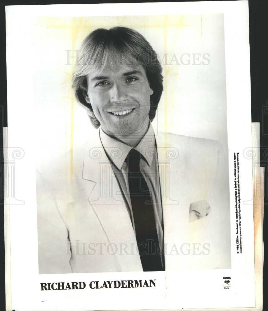 1985 Press Photo richard clayderman, prince of romance, - Historic Images