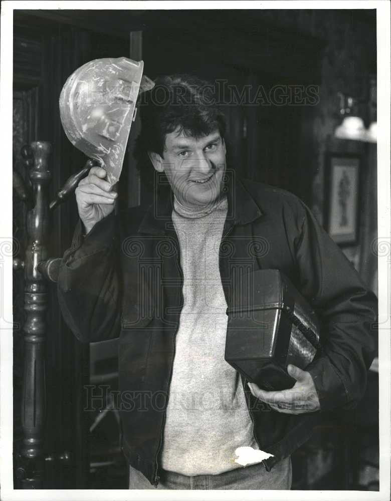 1990 Press Photo Lenny Clarke American Comedian Actor - Historic Images