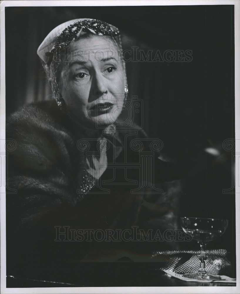 1955 Press Photo Mae Clarke Actress - Historic Images