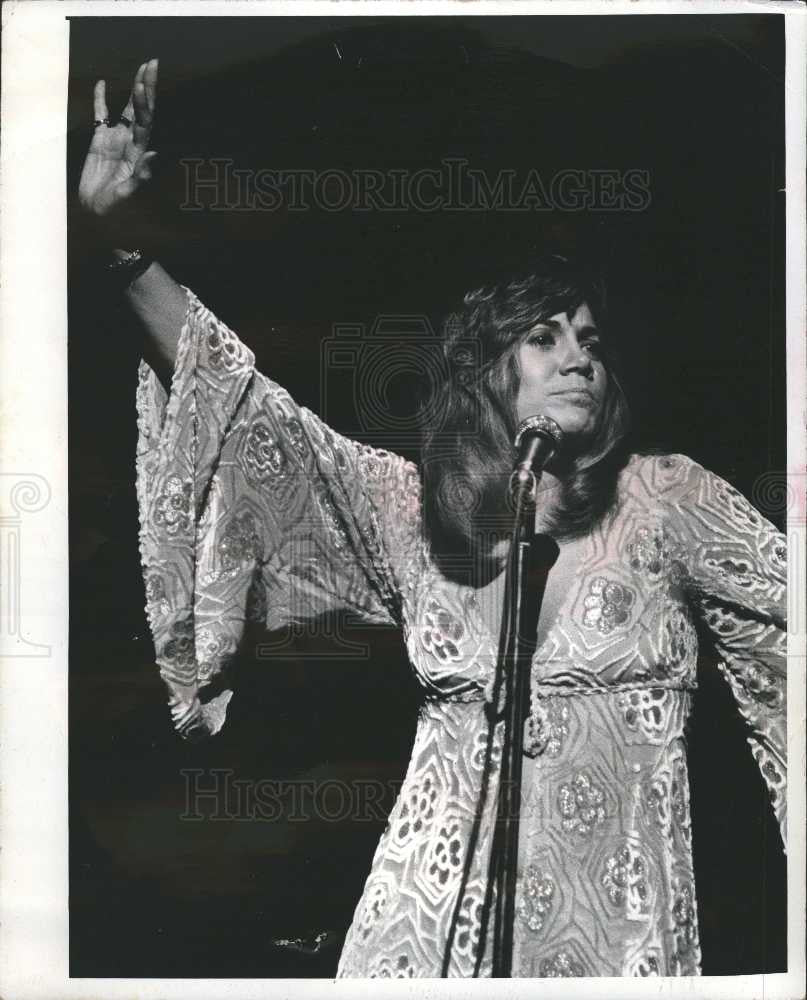 1991 Press Photo Lana Cantrell Singer - Historic Images