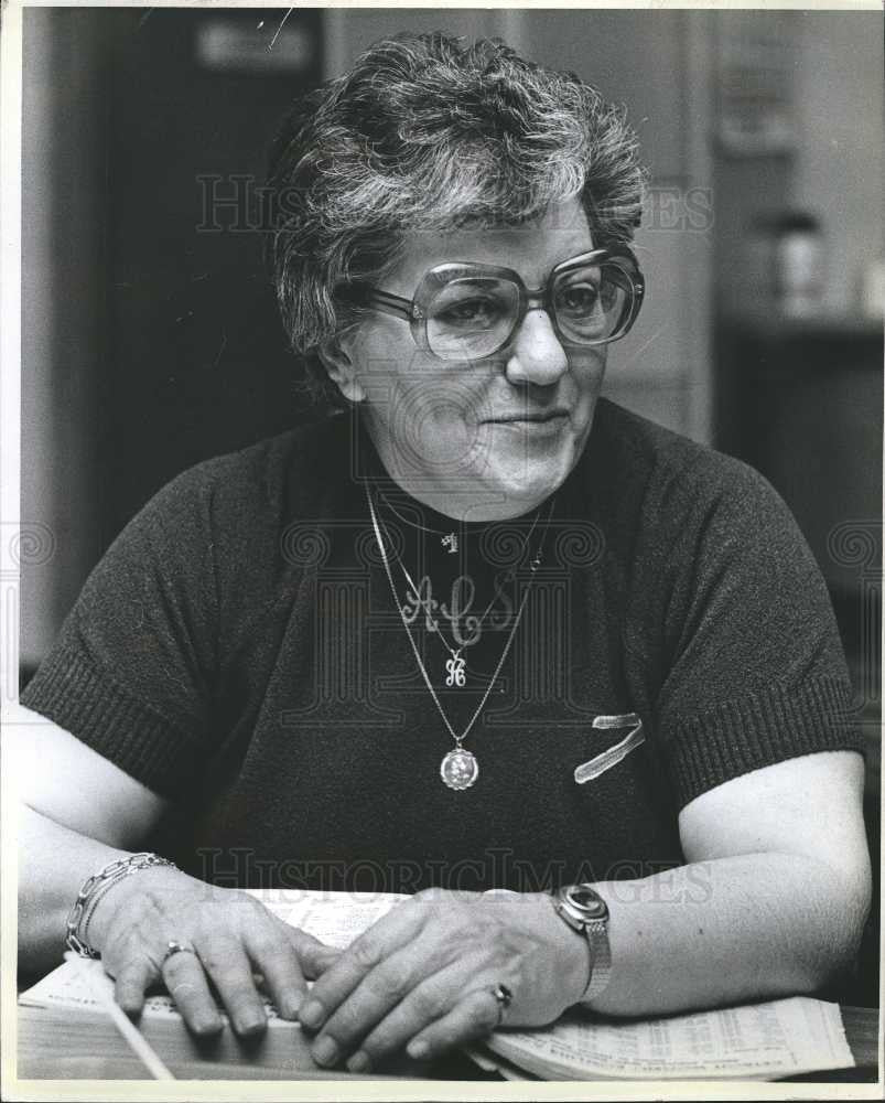 1979 Press Photo Anita Cantaline bowler - Historic Images