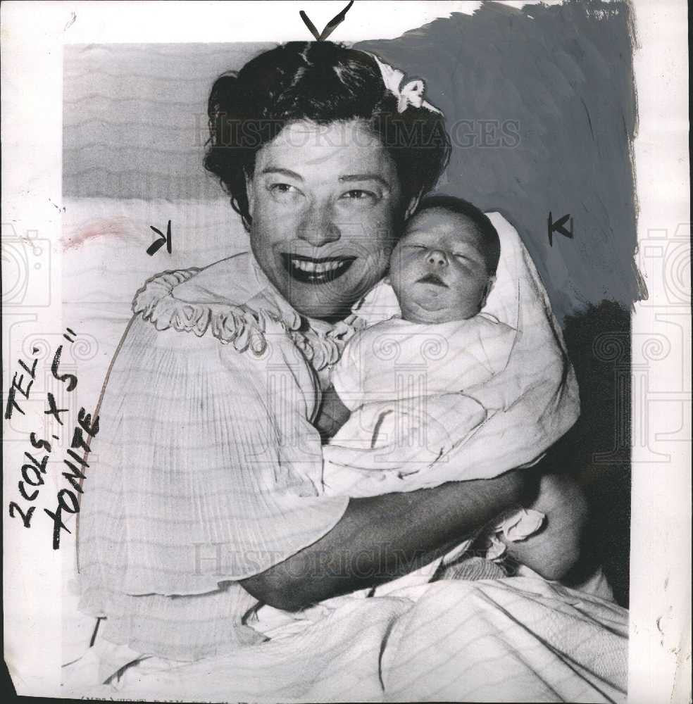 1953 Press Photo Judy Canova daughter - Historic Images