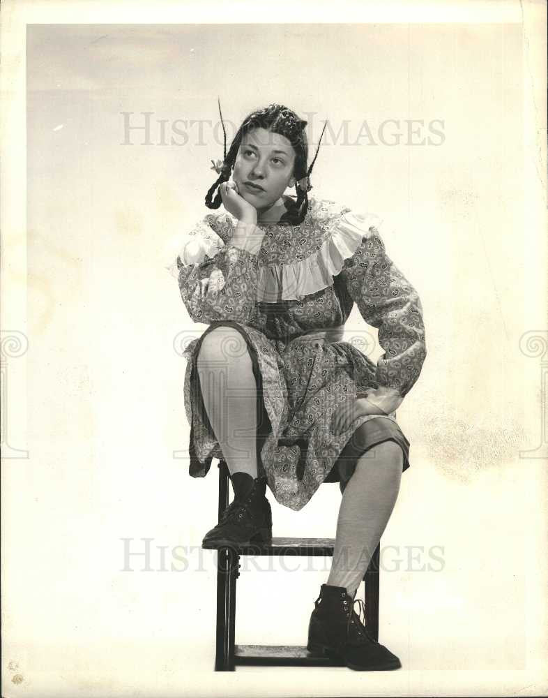 1938 Press Photo Judy Canova - Historic Images