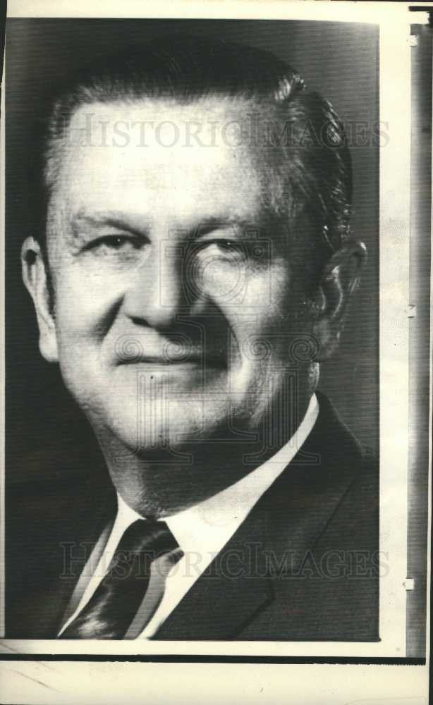 1970 Press Photo Howard W. Cannon Nevada Senate - Historic Images