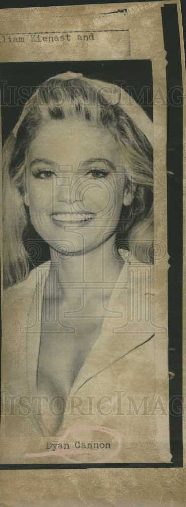 1970 Press Photo Dyan Cannon - American Actress - Historic Images