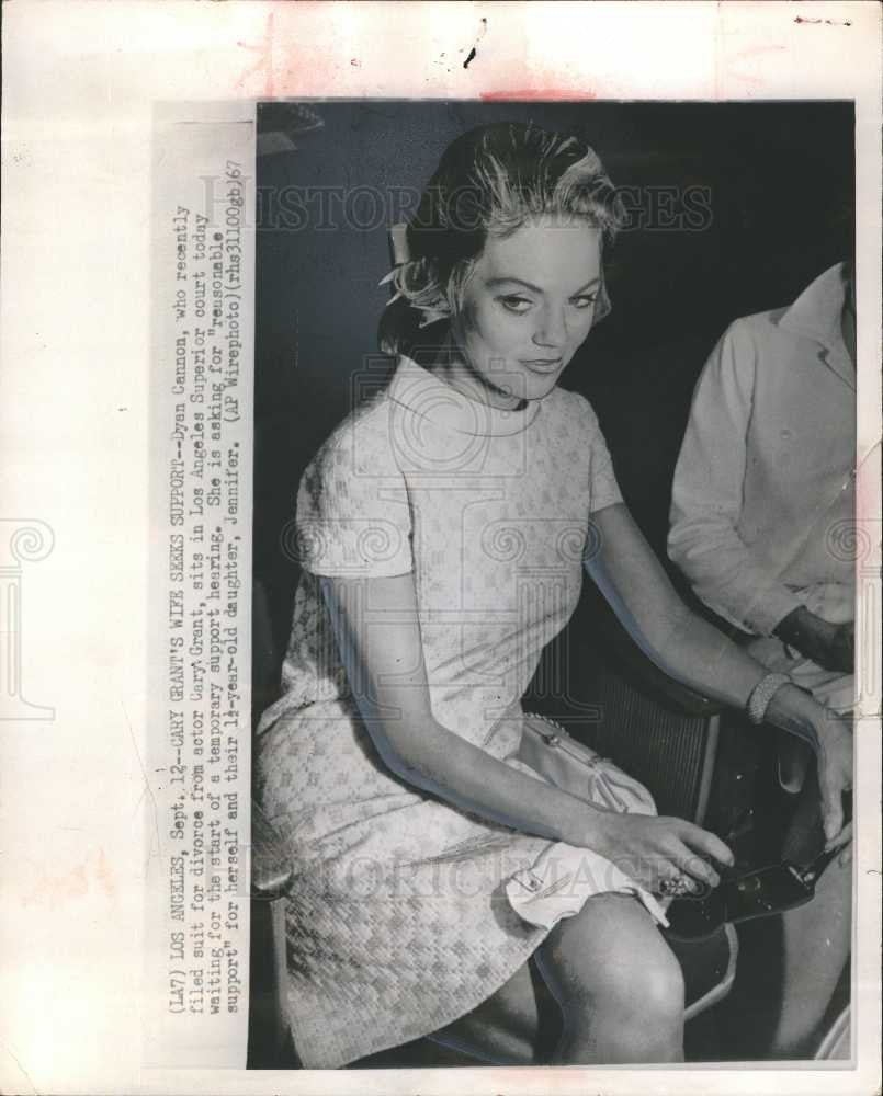 1967 Press Photo Dyan Cannon American actress - Historic Images
