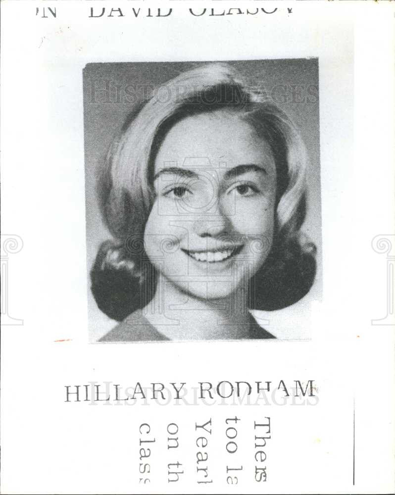 1992 Press Photo Hillary Rodham - Historic Images