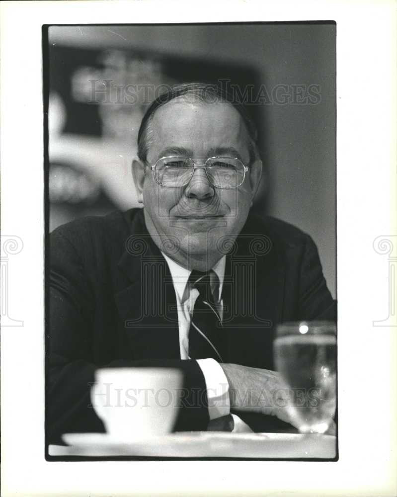 1984 Press Photo clausen former-president  world-bank - Historic Images
