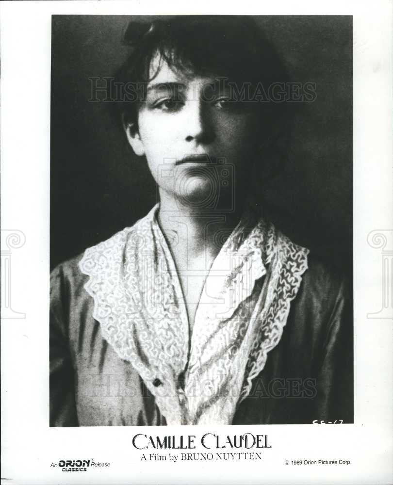 1990 Press Photo Camille Claudel, French sculptor - Historic Images
