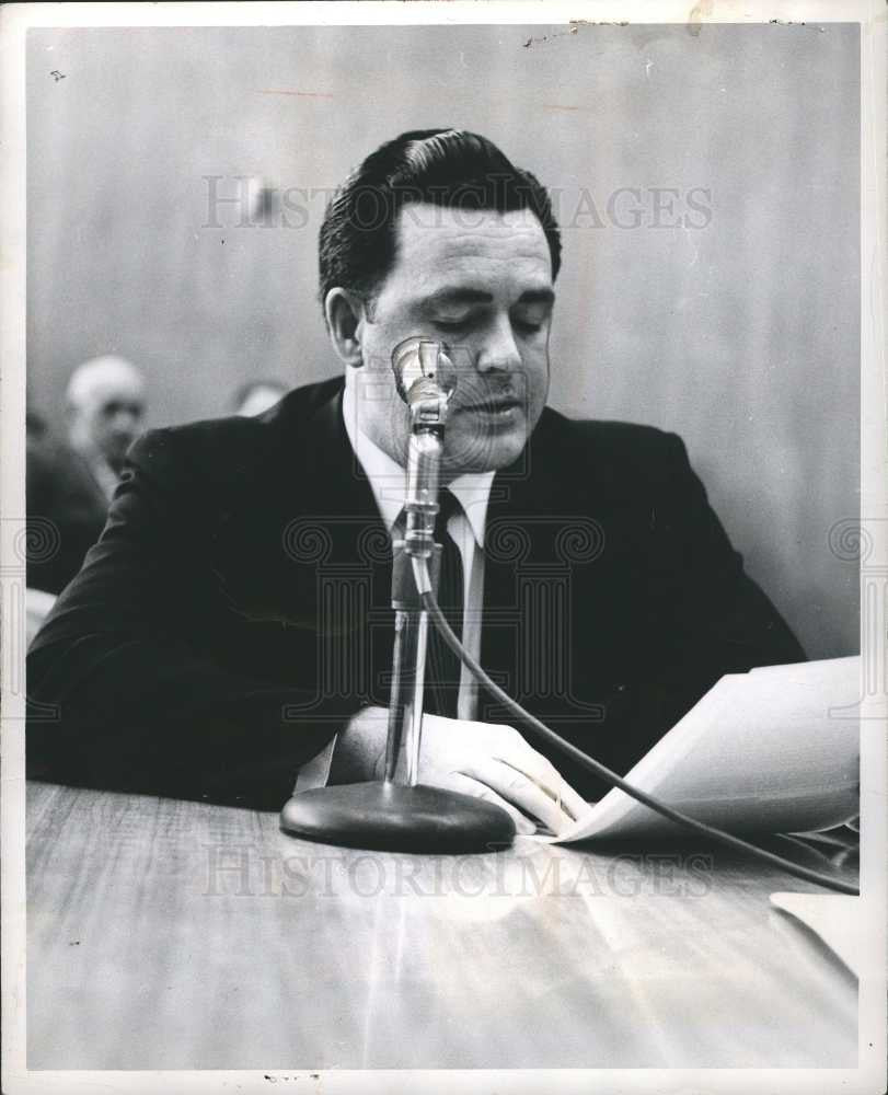 1965 Press Photo James Clarkson, mayor , Southfield - Historic Images
