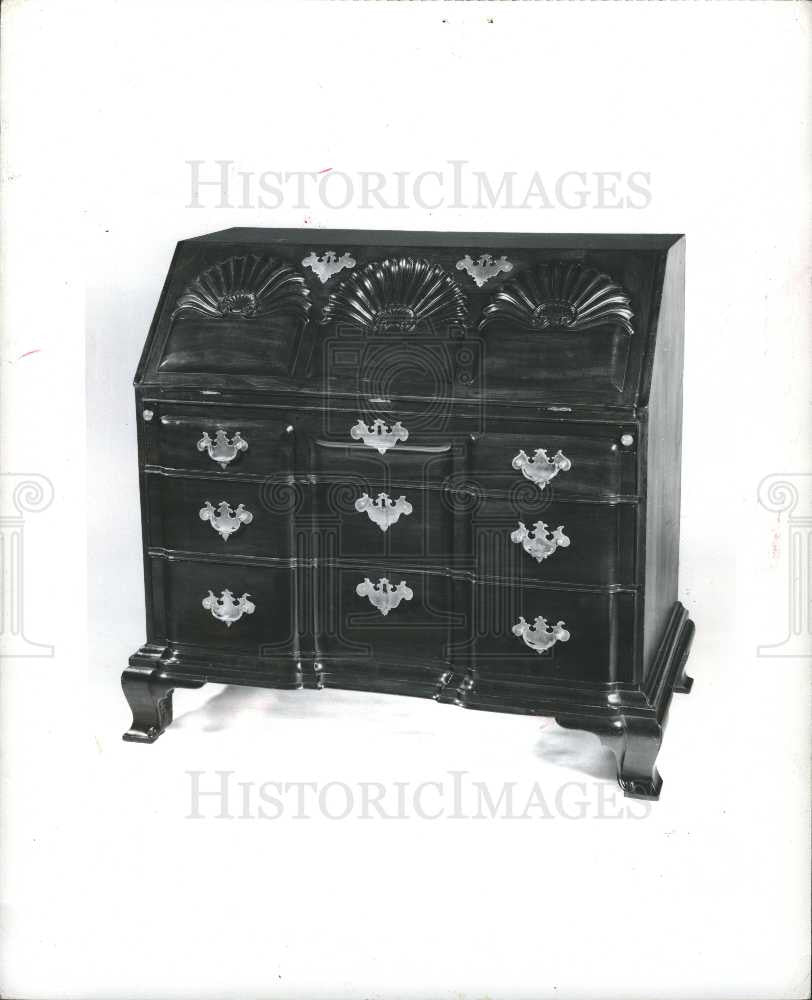 1971 Press Photo Antique furniture Goddard Townsend - Historic Images