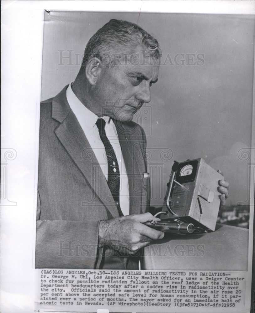 1958 Press Photo MACHINE - Historic Images