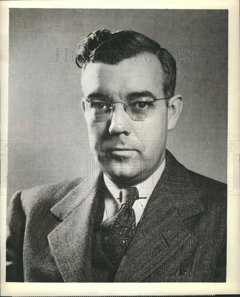 1945 Press Photo Erwin D. Canham Editor - Historic Images